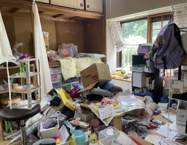 長野市　子供部屋　片付け