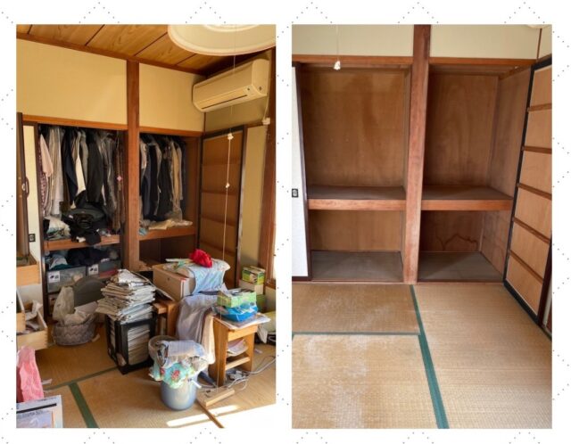 一軒家引っ越し前の片付け